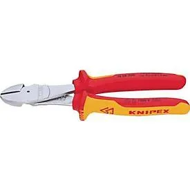 Knipex, Knipex 74 06 180 VDE Kraft-Seitenschneider mit Facette 180 mm