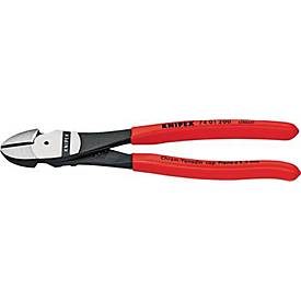 Knipex, Knipex 74 01 250 Werkstatt Kraft-Seitenschneider mit Facette 250 mm
