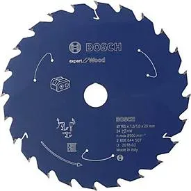 Bosch Accessories, Bosch Accessories Kreissägeblatt Ø 165x20x1,5mm 48 WZ HM Expert for Wood 2608644509 Kreissägeblatt 165 x 20 mm