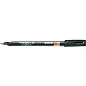 STAEDTLER, STAEDTLER Lumocolor 319 F-9 Folienstift Fein Rundspitze Schwarz 10 Stück
