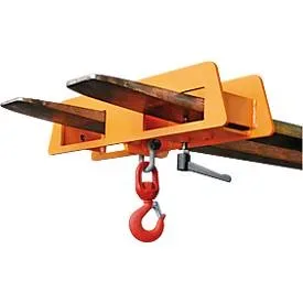 Bauer® Lasthaken für Gabelstapler, orange, TK 2.500 kg