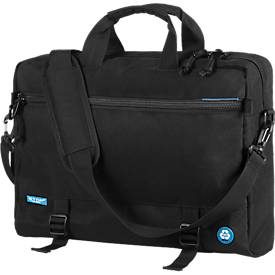 Lightpak, Lightpak RPET Aktentasche 43 cm Laptopfach Laptoptaschen 1 ct Schwarz Herren
