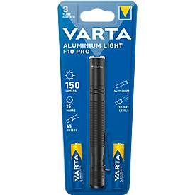 VARTA, Varta Aluminium Light F10 Pro LED Taschenlampe batteriebetrieben 150 lm 25 h 31 g