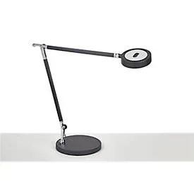 LED-Tischleuchte Maul MAULgrace, 4-Wege-Touch-Dimmer, mit Aluminium-Doppelarm, 300 lm, schwarz