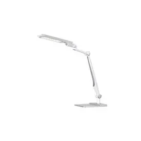 LED-Tischleuchte Multiflex, stufenlos dimmbar, 3 Farbtemperatur-Stufen, mit Fuss und Klemme, silber