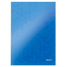 Leitz, LEITZ Notizbuch WOW A4 46251036 liniert, 90g blau