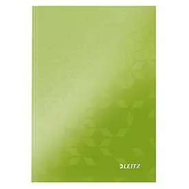 Leitz, Leitz 46281054 Notizbuch kariert Grün 80 Blatt DIN A5