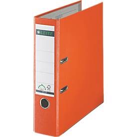 Leitz, LEITZ Ordner 180&deg; PP 8cm 10105045 orange A4