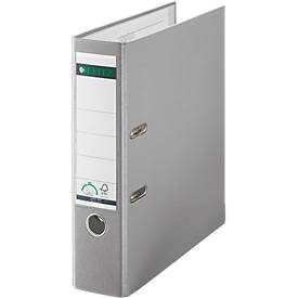 Leitz, Leitz 180° Ordner A4 82 mm Grau 2 Ringe 1010 PP (Polypropylen) Glatt Hochformat