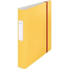 Leitz, LEITZ Ordner 180&deg; Cosy 6.5cm 1039-00-19 gelb A4