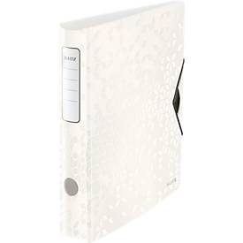 Leitz, LEITZ Ordner 180&deg; WOW 5cm 1107-00-01 weiss A4