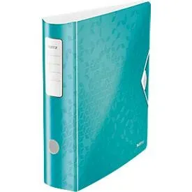 Leitz, LEITZ Ordner 8cm 11060051 eisblau A4