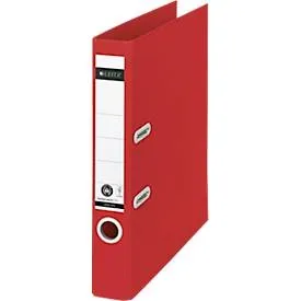 Leitz, LEITZ Ordner Recycle 5cm 1019-00-25 rot A4