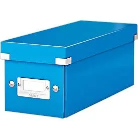 Leitz, LEITZ Ablagebox CD Click&Store 60410036 145x135x360mm blau