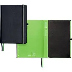 Leitz, LEITZ Notizbuch Complete A4 44710095 kariert schwarz