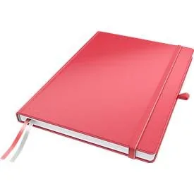Leitz, LEITZ Notizbuch Complete A4 44710025 kariert rot
