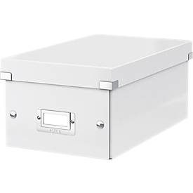 Leitz, LEITZ Click & Store DVD-Box 60420001 weiss 206x352x147mm