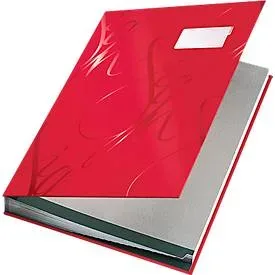Leitz, LEITZ Unterschriftenmappe A4 57450025 rot