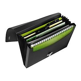 Leitz, LEITZ Projektmappe Recycle A4 4624-00-95 schwarz, PP 5 F&auml;cher