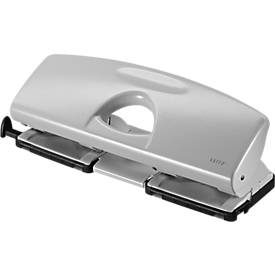 Leitz, LEITZ Doppellocher 4/1.6mm 50220085 grau, 16 Blatt A6-A4