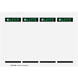 Leitz, Leitz PC-beschriftbare Kartonrückenschilder 1680 Für Leitz 1010 Qualitäts-Ordner Hellgrau 56 x 190 mm 100 Stück