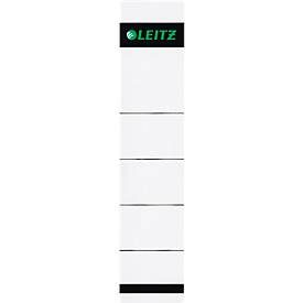 Leitz, Leitz Selbstklebende Rückenschilder 1646-00-85 DIN A4 Hellgrau 3,2 x 19 cm 10 Stück