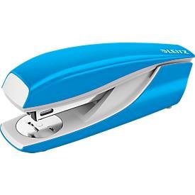 Leitz, Leitz NeXXt Heftgerät 5502 Halber Streifen Hellblau 30 Blatt 24/6, 26/6 Metall
