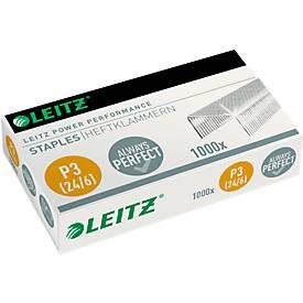 Leitz, LEITZ Heftklammern P3 55700000 verzinkt 24/6 1000 Stk.
