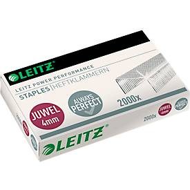 Leitz, LEITZ Heftklammern Juwel 4mm 56400000 verzinkt 2000 St&uuml;ck