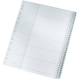 Leitz, LEITZ Register PP A4 12810000 1-31 grau