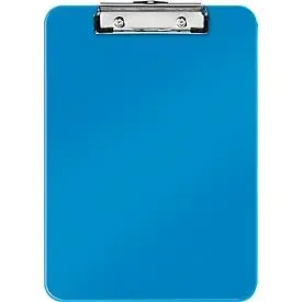 Leitz, LEITZ Klemmbrett WOW PS A4 39710036 blau 80 Blatt
