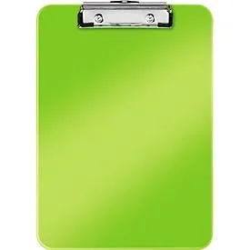 Leitz, LEITZ Klemmbrett WOW PS A4 3971-00-54 gr&uuml;n 80 Blatt