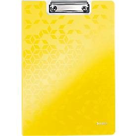 Leitz, LEITZ Klemmmappe WOW A4 4199-00-16 gelb