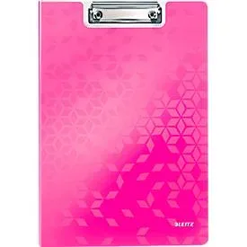 Leitz, LEITZ Klemmmappe WOW A4 41990023 pink