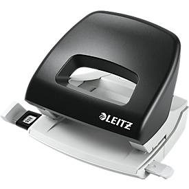 Leitz, LEITZ B&uuml;rolocher NewNeXXt 5.5mm 50380095 schwarz f. 16 Blatt