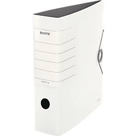Leitz, Leitz 180° Solid Ordner A4 82 mm Weiss 2 Ringe 1112 Polyschaum Hochformat