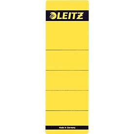 Leitz, Leitz Selbstklebende Rückenschilder 1642-00-15 Gelb 61,5 x 192 mm 10 Stück