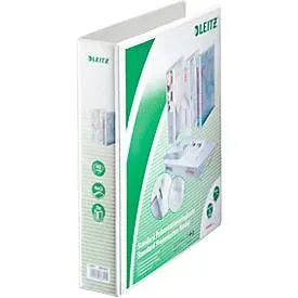 Leitz, LEITZ Pr&auml;sentationsringbuch A4 42860001 weiss 4R 40mm