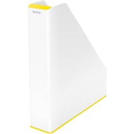 Leitz, LEITZ Stehsammler WOW A4 5362-10-16 weiss/gelb