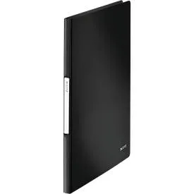 Leitz, LEITZ Sichtbuch Solid PP A4 45641095 schwarz 20 H&uuml;llen