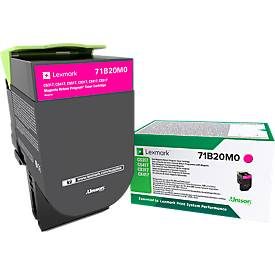 Lexmark, Lexmark Rückgabe Toner CS317 CS417 CS517 CX317 CX417 CX517 71B20M0 Original Magenta 2300 Seiten