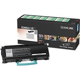 Lexmark, Lexmark E260A11E Original Tonerkartusche Schwarz