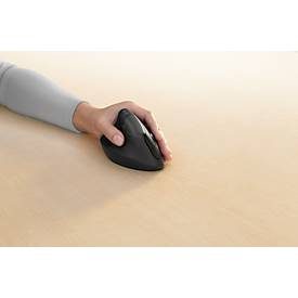 Logitech, LOGITECH Lift for Business Vertikale Maus, Kabellos, 4000 dpi, Graphite