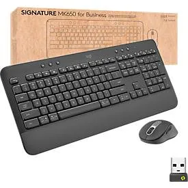 Logitech, Logitech - Tastatur-Maus-Set MK650 Combo for Business