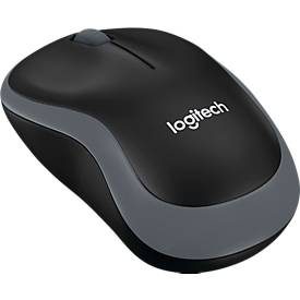Logitech, Logitech M185 Maus Funk Optisch Grau 2 Tasten 1000 dpi