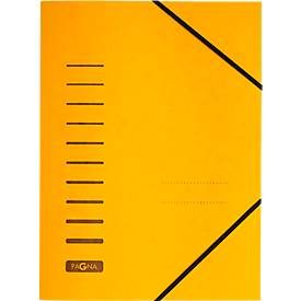 PAGNA, PAGNA Gummibandmappe A4 24001-05 gelb