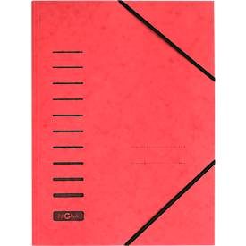 PAGNA, PAGNA Gummibandmappe A4 24001-01 rot