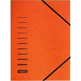 PAGNA, PAGNA Gummibandmappe A4 24001-12 orange