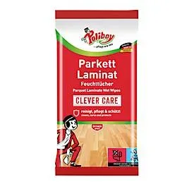 Poliboy, Poliboy Parkett Laminat Feuchttücher 15 Stk.