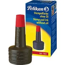Pelikan, PELIKAN Stempelfarben 4 K 351221 rot